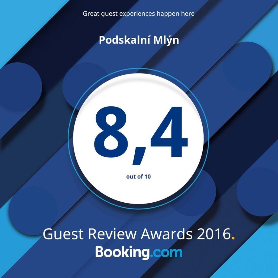 Podskalni Mlyn Hotel Ostopovice Buitenkant foto